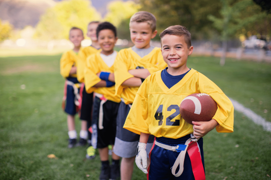 Youth Football League Team - Raiders, Steelers, Bears, Panthers